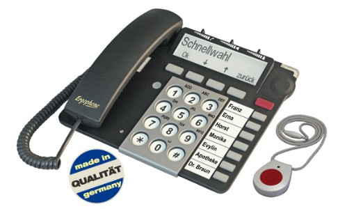 Ergonomisches Notruftelefon